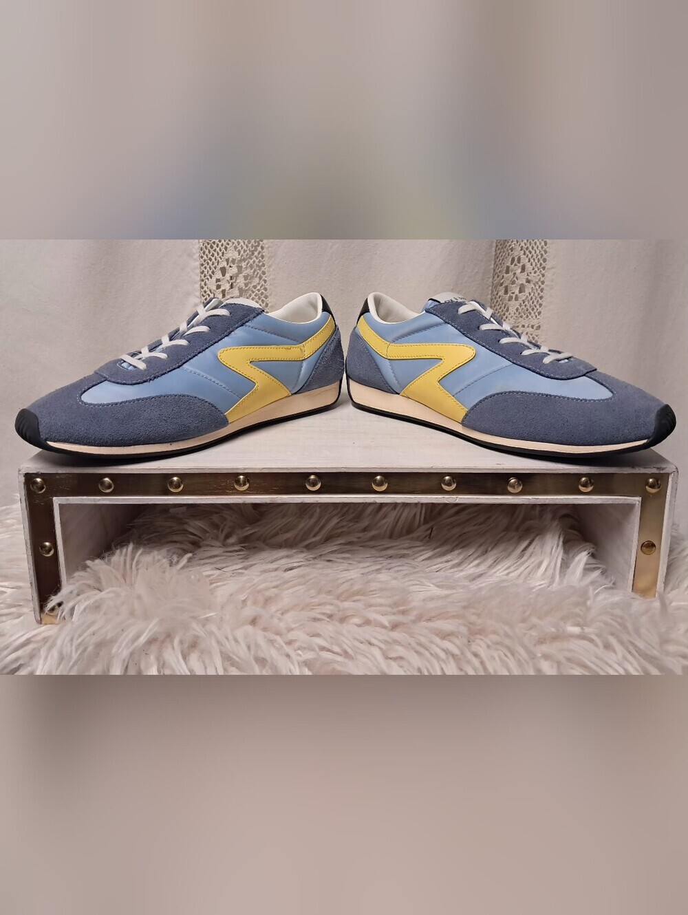 Rag & Bone Retro Runner Slim Sneakers Size 7.5